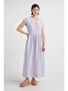 Josephine & Co Sukienka "Jonas" w kolorze lawendowym rozmiar: 34. Różowe sukienki Josephine & Co, bez wzorów, ze lnu, bez kołnierzyka, bez ramiączek, maxi. Za 317,99 zł.