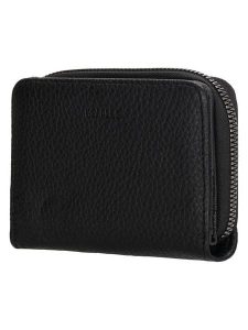 Beagles Portfel w kolorze czarnym - 12 x 9 x 3 cm rozmiar: onesize. Czarne portfele Beagles, bez wzorów, z materiału. Za 73,93 zł.