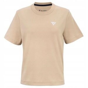 T-shirt damski Tecnifibre Graphic. Brązowe t-shirty TECNIFIBRE, bez wzorów, bez kołnierzyka, bez ramiączek. Za 149,99 zł.