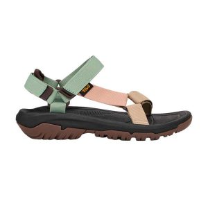 Sandały turystyczne damskie Teva Hurricane. Brązowe buty trekkingowe Teva, bez zapięcia. Za 272,99 zł.