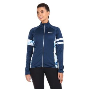 Bluza damska Kilpi Junie. Niebieskie bluzy Kilpi, na zimę, m, bez wzorów, bez kaptura. Za 292,95 zł.