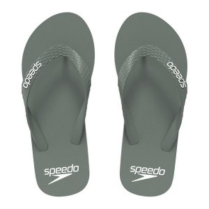 Klapki plażowe uniseks Speedo Flip Flop Am. Zielone klapki Speedo, bez wzorów, bez obcasa. Za 121,52 zł.