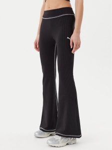 Puma Legginsy Dare To 629809 Czarny Slim Fit. Czarne legginsy Puma, bez wzorów, z bawełny. Za 149,99 zł.
