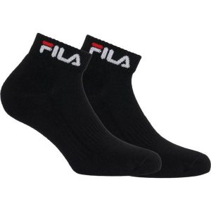 Fila skarpety 2-pack czarne rozmiar 35-38 nad kostkę. Czarne skarpetki Fila, bez wzorów. Za 138,99 zł.