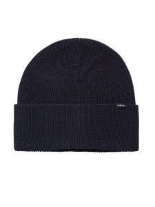 MOSS COPENHAGEN Czapka beanie "Rachelle" w kolorze granatowym rozmiar: onesize. Niebieskie czapki Moss Copenhagen, bez wzorów, z materiału. Za 83,45 zł.
