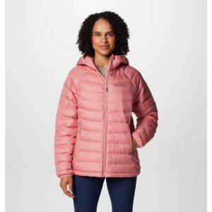 Kurtka ocieplana damska Columbia Powder Lite II Hooded Jacket. Czerwone kurtki Columbia, s, bez wzorów, z puchu, bez kaptura. Za 396,99 zł.