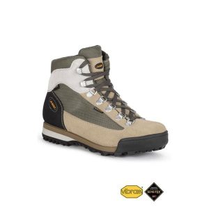 Buty trekkingowe damskie AKU Ultra Light Original GTX. Brązowe buty trekkingowe Aku, z gore-texu, bez zapięcia. Za 537,00 zł.