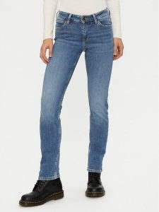 Lee Jeansy Elly 112355239 Niebieski Slim Fit. Niebieskie jeansy Lee, bez wzorów, z bawełny. Za 279,99 zł.