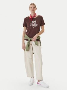 Roxy Jeansy Cloudbreak Mid Sandbar ERJDP03324 Écru Barrel Fit. Jeansy Roxy, bez wzorów, z bawełny. Za 389,99 zł.