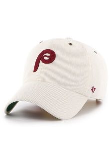47 Brand Czapka z daszkiem MLB Philadelphia Phillies B-TCDCU19IWS Écru. Czapki 47 Brand, bez wzorów, z materiału. Za 109,99 zł.