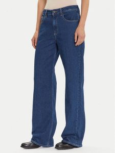 Tommy Jeans Jeansy Mia DW0DW21953 Granatowy Relaxed Fit. Niebieskie jeansy Tommy Jeans, bez wzorów, z bawełny. Za 389,99 zł.