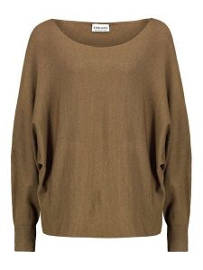 Sublevel Sweter w kolorze jasnobrązowym rozmiar: M/L. Brązowe swetry oversize Sublevel, l, bez wzorów, bez ramiączek. Za 118,56 zł.