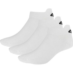 Skarpetki damskie SOD253 - biały+biały+biały. Skarpetki marki 4f. Za 39,99 zł.
