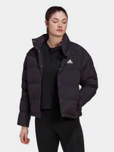 Adidas Kurtka puchowa Helionic Relaxed Down HG8696 Czarny Loose Fit. Czarne kurtki ADIDAS, l, bez wzorów, z puchu, bez kaptura. Za 549,99 zł.