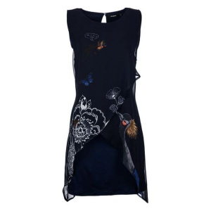 Desigual Sukienka Damska 38 Ciemny Niebieski. Sukienki marki Desigual. W wyprzedaży za 290,00 zł.