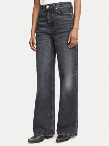 Tommy Jeans Jeansy Claire DW0DW23499 Czarny Wide Leg. Czarne jeansy Tommy Jeans, bez wzorów, z jeansu. Za 409,99 zł.