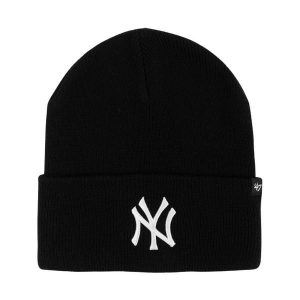 Czapka unisex New York Yankees B-HYMKR17ACE-BK. Czarne czapki 47 Brand, bez wzorów, klasyczne. Za 96,99 zł.