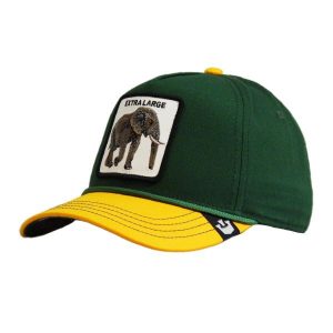 Czapka z daszkiem Goorin Bros. Extra Large Elephant Green 101-1328. Zielone czapki Goorin Bros, bez wzorów, sportowe. Za 149,00 zł.