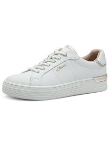 S.Oliver Sneakersy w kolorze białym rozmiar: 38. Białe trampki s.Oliver, bez wzorów, bez zapięcia. Za 215,21 zł.