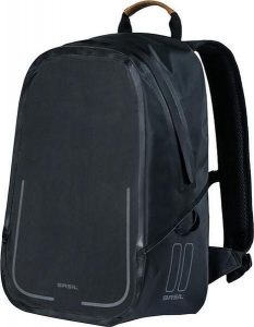 Plecak Rowerowy Urban Dry Backpack 18 Litrów 27 X 16 X 45 Cm - Czarny Mat. Czarne plecaki BASIL. Za 331,75 zł.