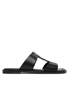 MICHAEL Michael Kors Klapki Berkley Flat 40S6BRFS1L Czarny. Czarne klapki MICHAEL Michael Kors, bez wzorów, ze skóry, bez obcasa. Za 476,99 zł.