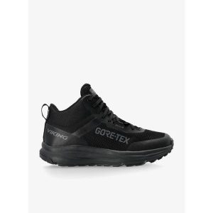 Buty damskie Viking Stride Mid GTX. Czarne buty trekkingowe Viking, bez zapięcia. Za 482,99 zł.
