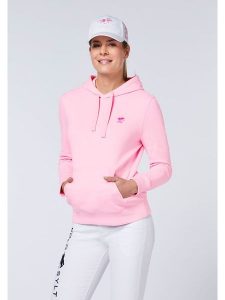 Polo Sylt Bluza w kolorze jasnoróżowym rozmiar: XXL. Różowe bluzy Polo Sylt, xxl, bez wzorów, z bawełny, z kapturem. Za 114,17 zł.