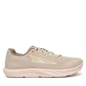 Buty do biegania Altra. Brązowe buty sportowe Altra, bez wzorów, bez zapięcia, do biegania. Za 485,99 zł.