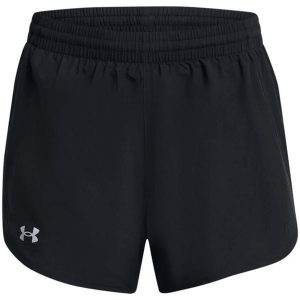 Spodenki do biegania damskie Under Armour Fly By 2in1. Czarne szorty Under Armour, bez wzorów, sportowe. Za 109,99 zł.