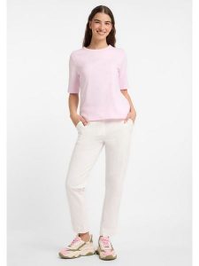 ELBSAND Spodnie dresowe w kolorze białym rozmiar: M. Białe spodnie dresowe ELBSAND, m, bez wzorów, z dresówki. Za 184,46 zł.