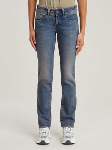 G-Star Dżinsy - Regular fit - w kolorze niebieskim rozmiar: W29/L32. Niebieskie jeansy G-Star, z aplikacjami, ze skóry. Za 329,45 zł.