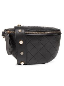 DeeZee Nerka RD00047E Czarny. Czarne nerki i saszetki DeeZee, bez wzorów, ze skóry. Za 59,99 zł.