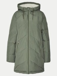 Roxy Płaszcz zimowy Better Weather ERJJK03634 Zielony Regular Fit. Zielone kurtki Roxy, na zimę, xl, bez wzorów, z syntetyku, bez kaptura. Za 539,99 zł.