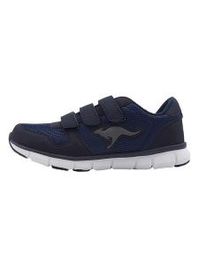 Kangaroos Sneakersy "K-BlueRun 701 B" w kolorze granatowym rozmiar: 42. Niebieskie trampki KangaROOS, bez wzorów, bez zapięcia. Za 87,58 zł.