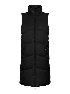 Vero Moda Kamizelka pikowana "Uppsala" w kolorze czarnym rozmiar: XL. Czarne kamizelki Vero Moda, xl, bez wzorów, bez kołnierzyka, bez ramiączek, bez kaptura. Za 177,95 zł.