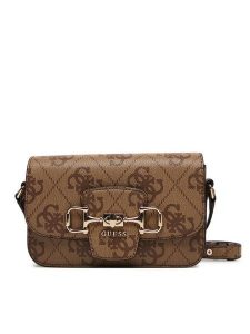 Guess Torebka Janie HWOS99 24210 Brązowy. Brązowe torebki klasyczne Guess, z aplikacjami, ze skóry, bez dodatków. Za 659,99 zł.