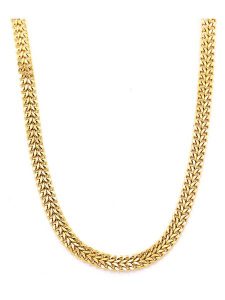 MOODE Naszyjnik "Clarissa" - dł. 41 cm rozmiar: onesize. Żółte naszyjniki MOODE, ze stali. Za 100,99 zł.