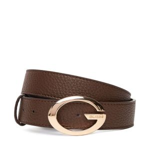 Pasek Guess. Brązowe paski Guess, z aplikacjami. Za 210,99 zł.