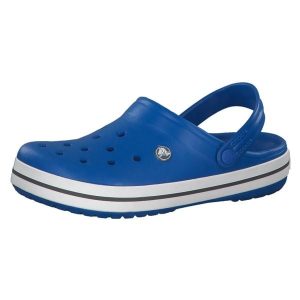 Crocs Crocband klapki letnie Caribbean Turquoise rozmiar 37.5. Niebieskie klapki Crocs, bez wzorów, bez obcasa. Za 257,99 zł.