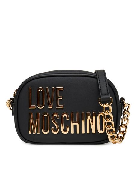 LOVE MOSCHINO Torebka JC4026PP1NKD0000 Czarny. Czarne torebki klasyczne LOVE MOSCHINO, bez wzorów, ze skóry, bez dodatków. Za 689,99 zł.