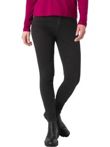 Timezone Dżinsy "Aleena" - Slim fit - w kolorze czarnym rozmiar: W33/L30. Czarne jeansy Timezone, z aplikacjami, z podwyższonym stanem. Za 131,74 zł.