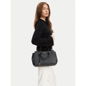 Torebka Guess. Czarne torebki klasyczne Guess, z aplikacjami, bez dodatków. Za 359,99 zł.
