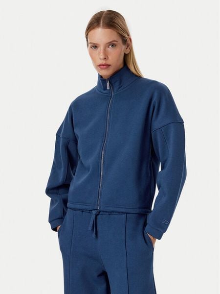 Reebok Bluza Reebok X Ewa Chodakowska Lidka RK25979CCW Granatowy Relaxed Fit. Niebieskie bluzy Reebok, xl, bez wzorów, z syntetyku, bez kaptura. Za 199,99 zł.