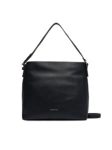 Valentino Torebka Helen VBS9N507G Czarny. Czarne torebki klasyczne Valentino, bez wzorów, ze skóry, bez dodatków. Za 649,99 zł.