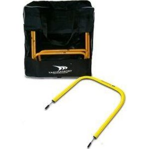 Torba na tyczki łukowe płotki sprzęt treningowy Yakimasport. Czarne torby podróżne i sportowe YAKIMASPORT, bez wzorów. Za 49,00 zł.