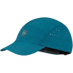 Czapka z daszkiem BUFF Teal. Żółte czapki Buff, bez wzorów, z materiału. Za 99,99 zł.