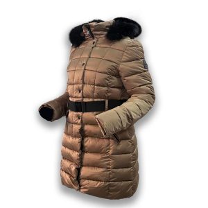 Bunda Trimm AGATA. Żółte kurtki TRIMM, na zimę, bez wzorów, z puchu, narciarskie. W wyprzedaży za 406,00 zł.