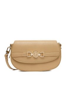 Eva Minge Torebka EO-ALLISON-KY158 Beżowy. Brązowe torebki klasyczne Eva Minge, bez wzorów, z materiału, bez dodatków. Za 159,99 zł.