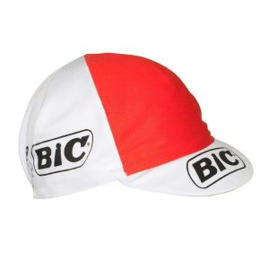 Czapka rowerowa Gist Equipe Vintage Bic. Białe czapki GIST, bez wzorów, z materiału, eleganckie. Za 113,54 zł.