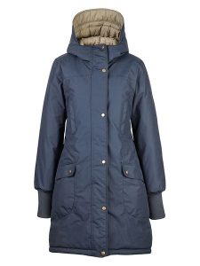 Finside Parka "Sipuli" w kolorze granatowym rozmiar: 36. Niebieskie kurtki Finside, s, bez wzorów, z poliamidu, bez kaptura. Za 527,10 zł.